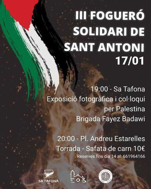 FOGUERÓ SOLIDARI DE SANT ANTONI 