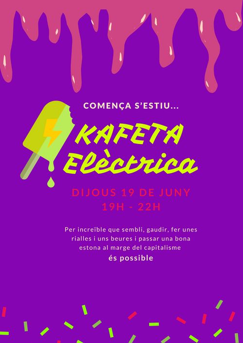 KAFETA per a celebrar l'arribada de l'estiu