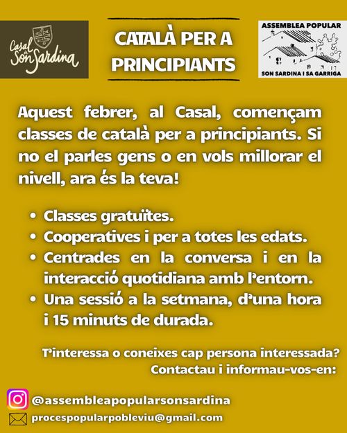 CATALÀ PER A PRINCIPIANTS