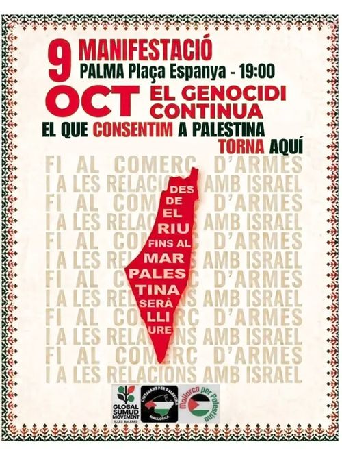 Manifestació: El Genocidi Continua