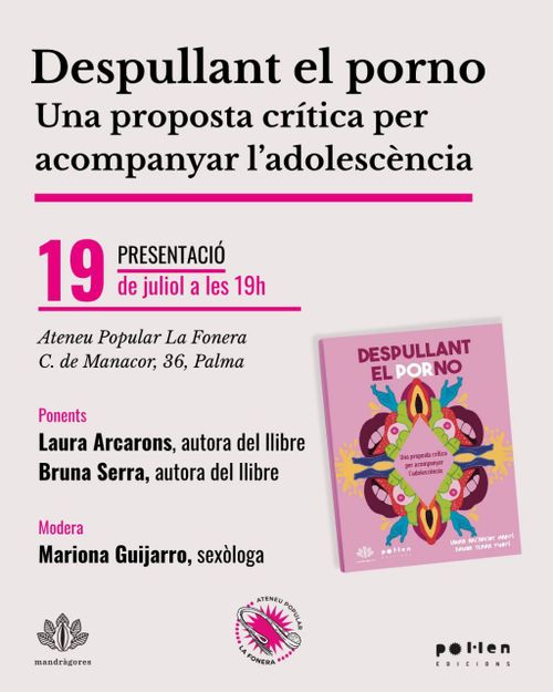 Presentació de Despullant el porno amb Laura Arcarons i Bruna Serra