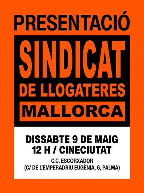 Presentació del Sindicat de Llogateres de Mallorca