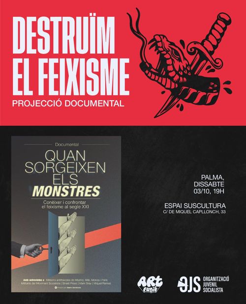 DOCUMENTAL “QUAN SORGEIXEN ELS MONSTRES”