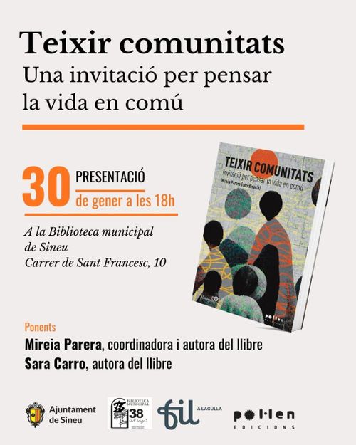 Presentació del llibre Teixint comunitats