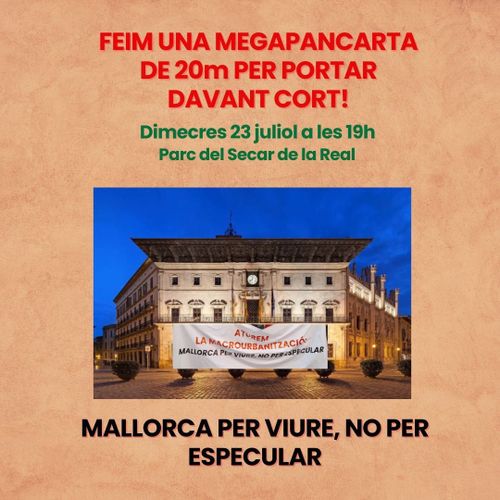 TALLES DE PANCARTES 