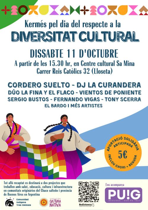 Kermés pel dia del respecte a la diversitat cultural