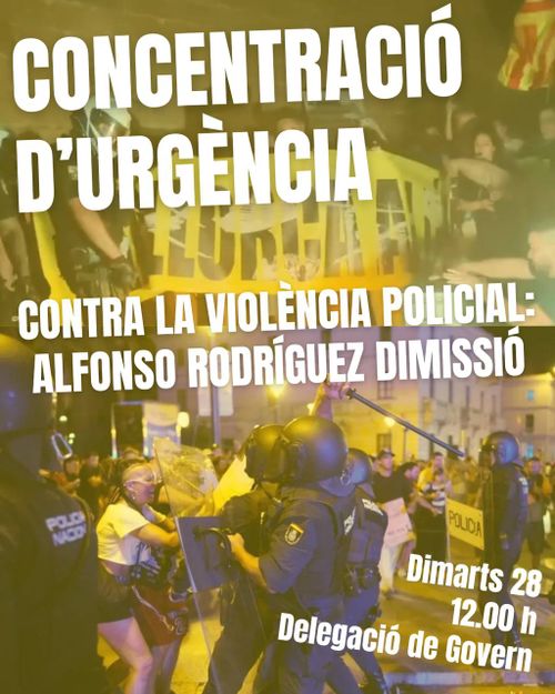 Concentració d’urgència