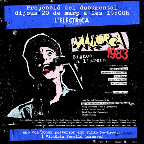 PROJECCIÓ I COL.LOQUI "Signes a l'arena, Mallorca 1983"