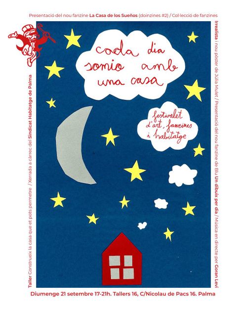 Festivalet d'art, fanzines i habitatge