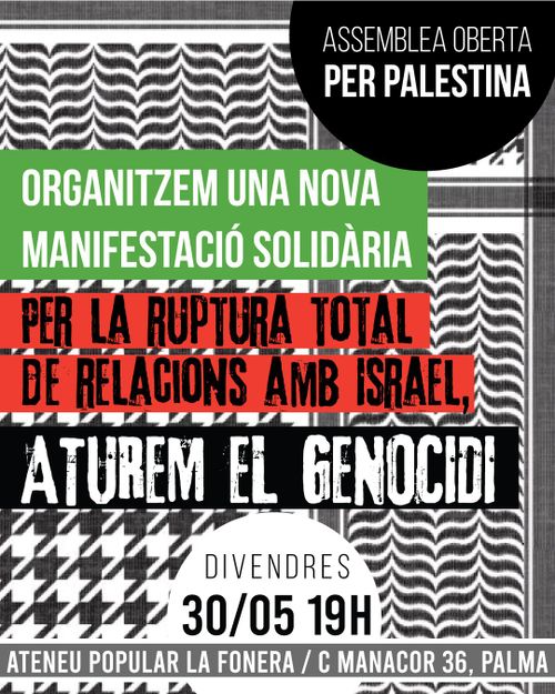 Assemblea oberta per Palestina