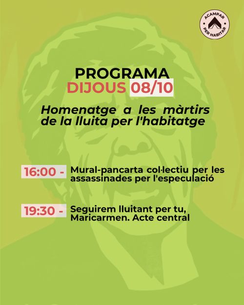 Programa Acampada 08/10