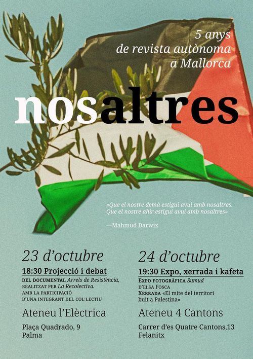 ANIVERSARI NOSALTRES: Projecció "Arrels de resistència"