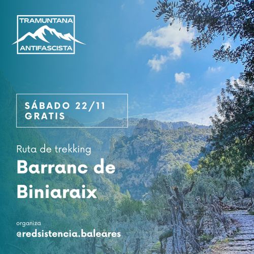 Salida - Ruta al Barranco de Biniaraix 