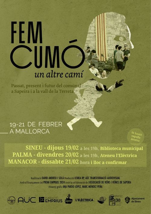 Fem cumó a Mallorca 🎬 Documental sobre el comunalisme al prepirineu català i debat.  