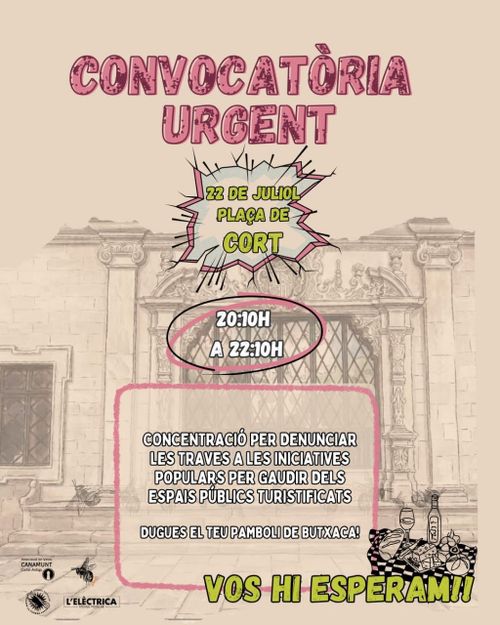 Sopam dretes a Plaça de Cort! Dimecres a la llesca